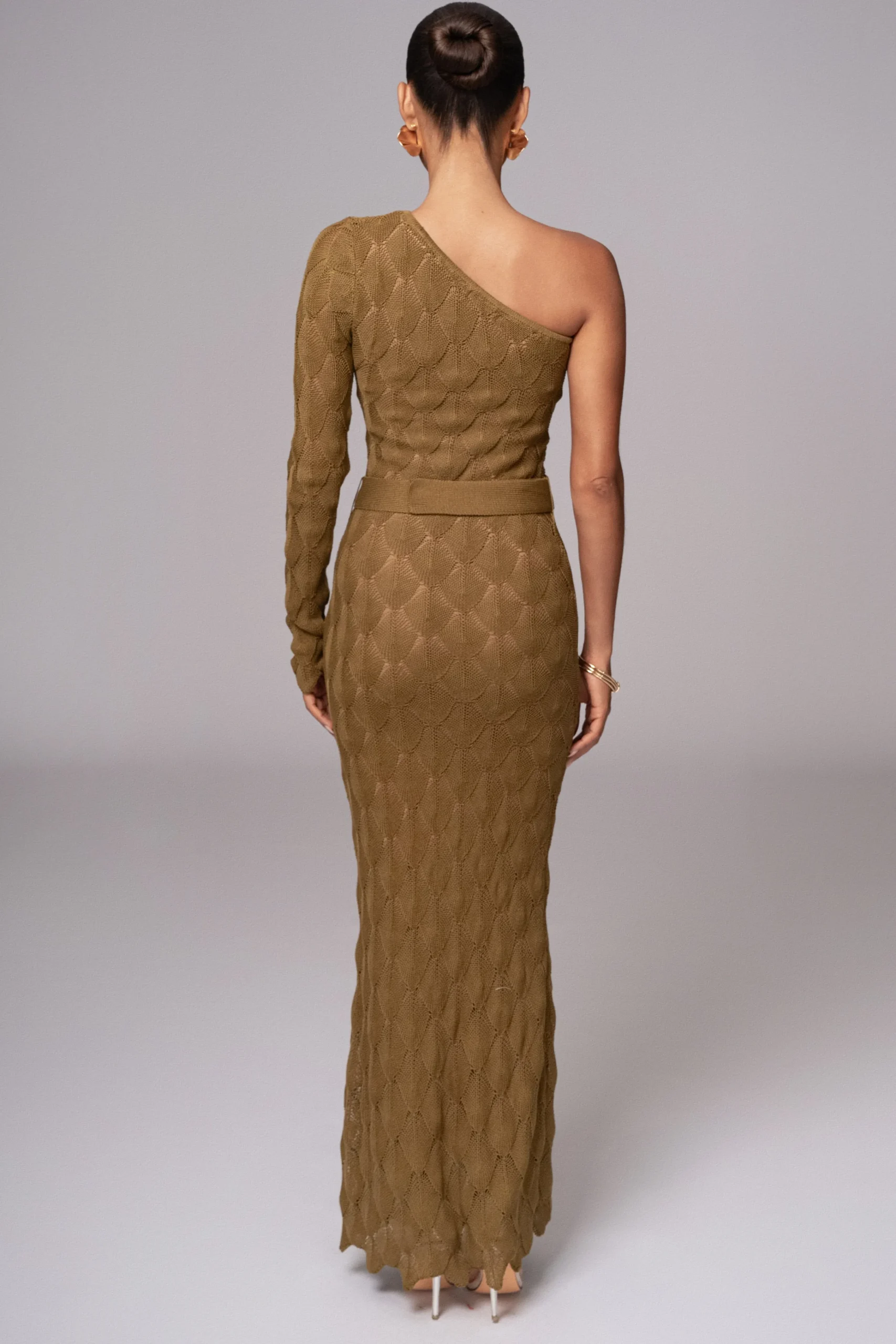 Olive La Costa One Shoulder Dress*JLUXLABEL Clearance