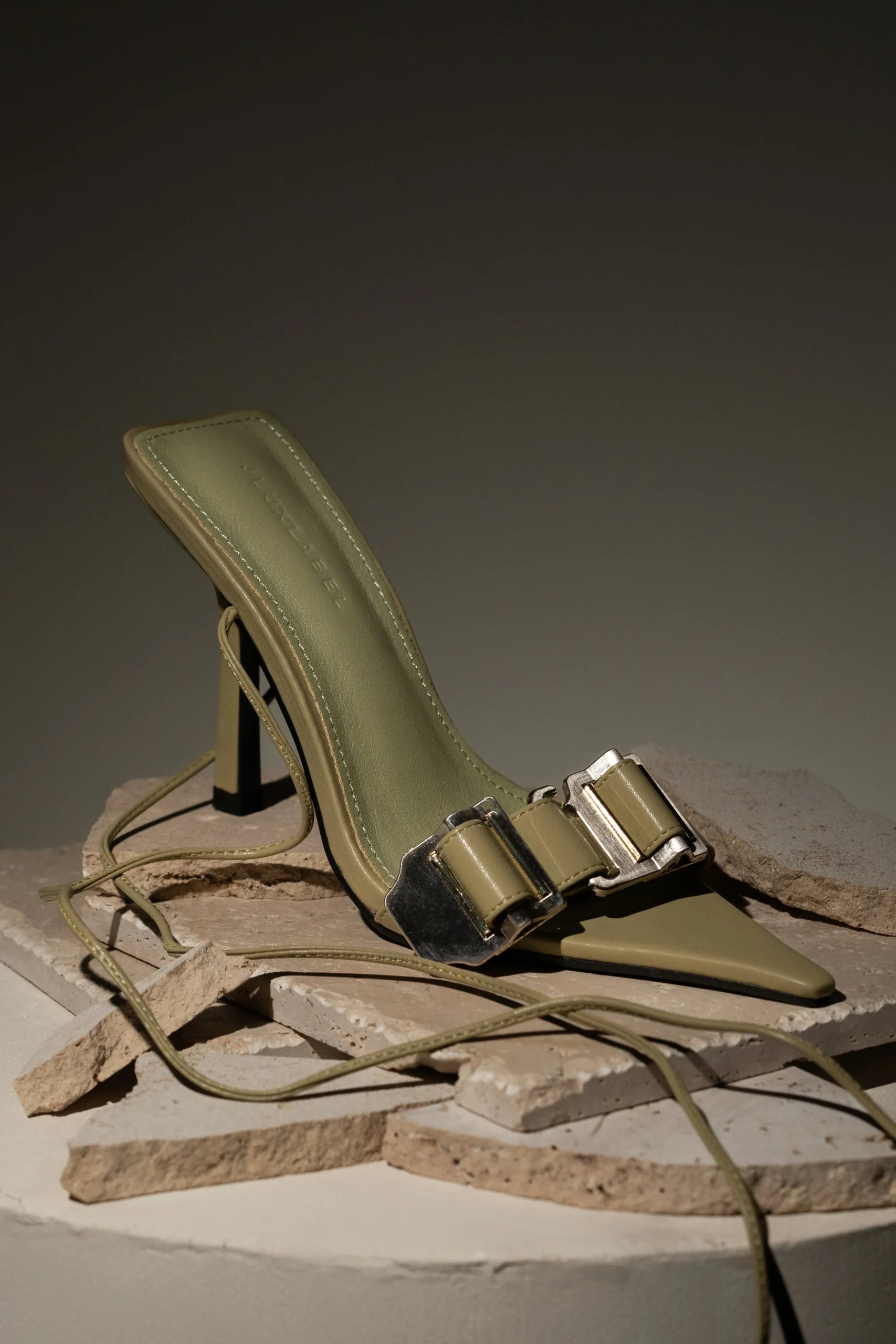 Olive Regal Pointed Toe Heels*JLUXLABEL Discount