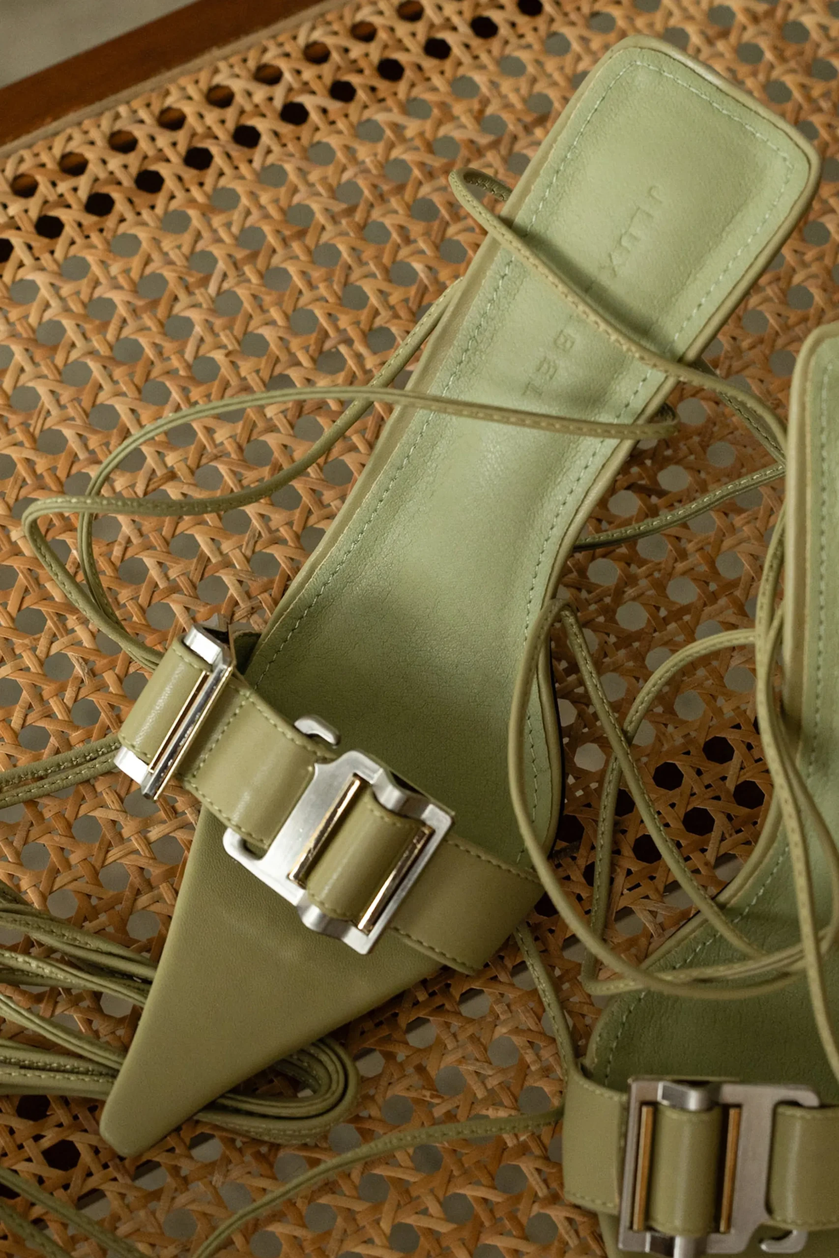 Olive Regal Pointed Toe Heels*JLUXLABEL Discount