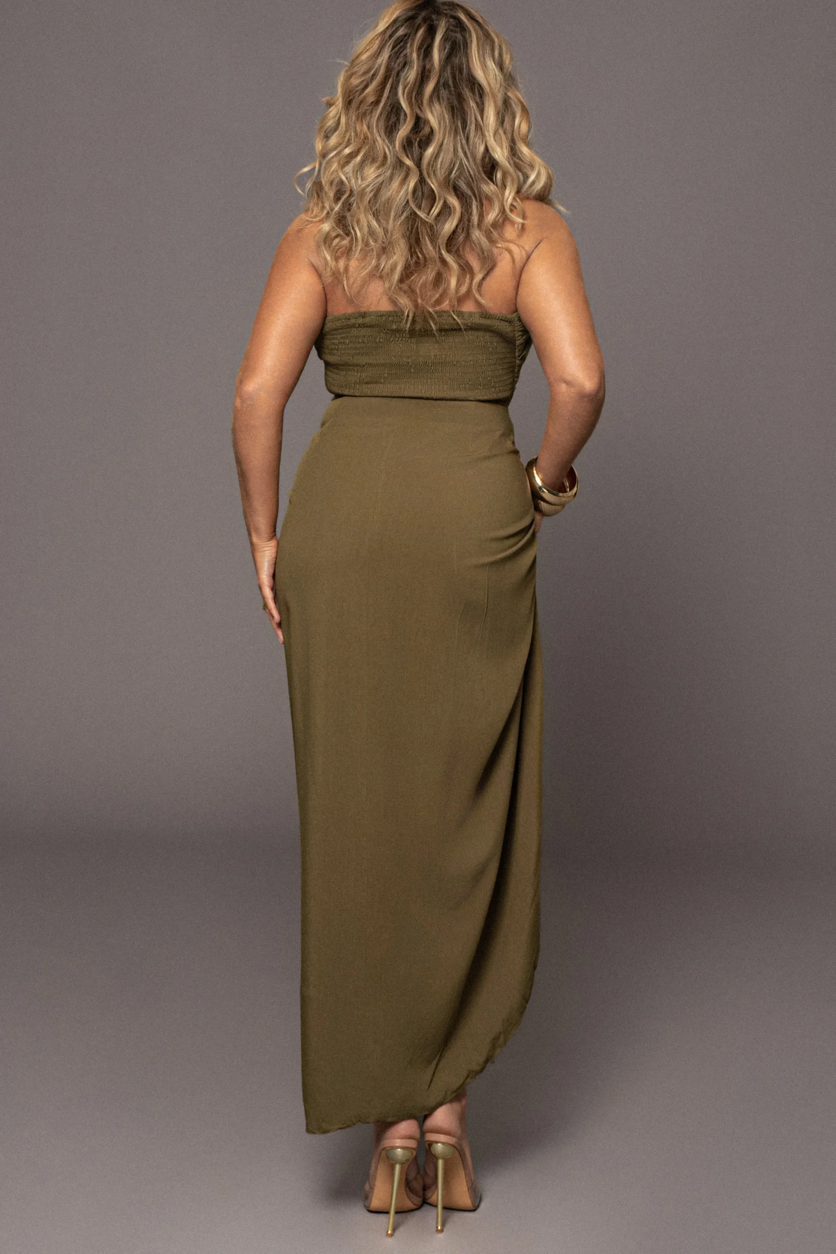 Olive Sahara Dress*JLUXLABEL Hot