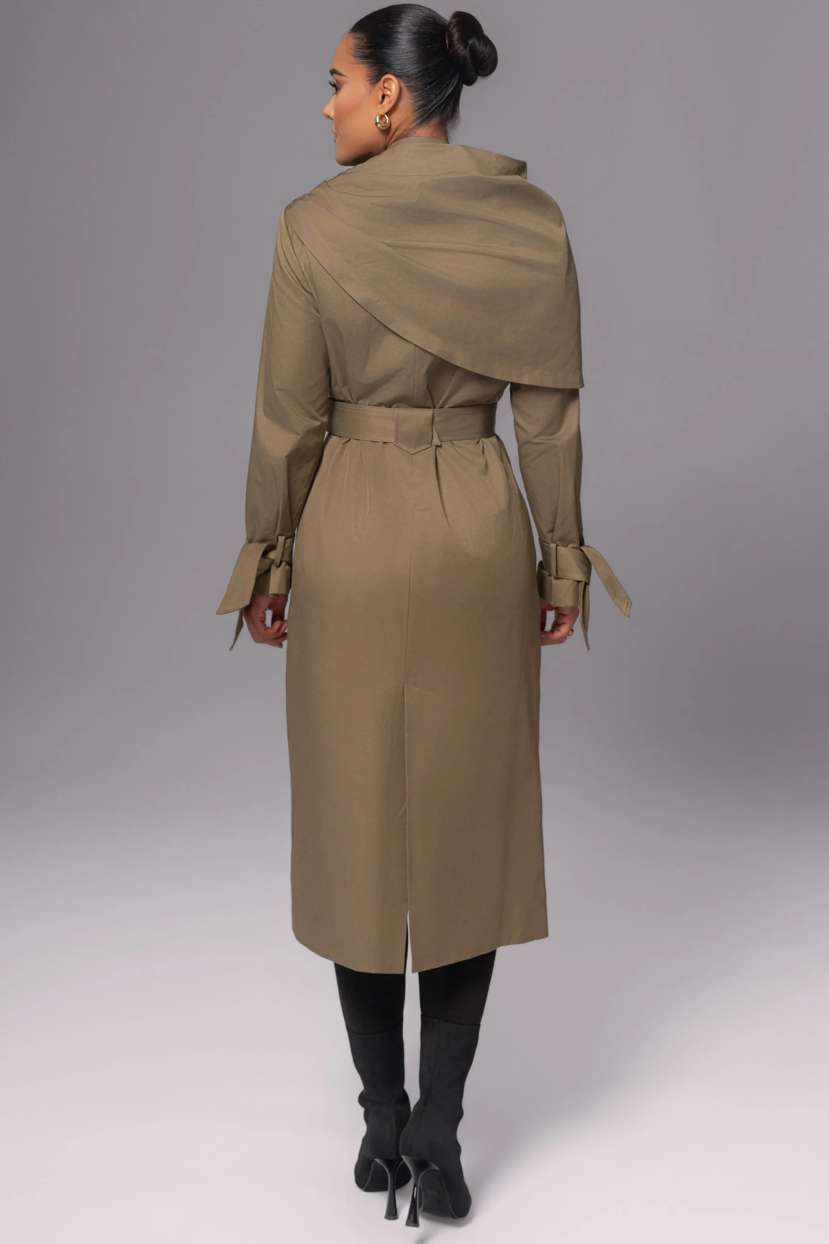 Olive The Classic Trench Coat*JLUXLABEL Hot