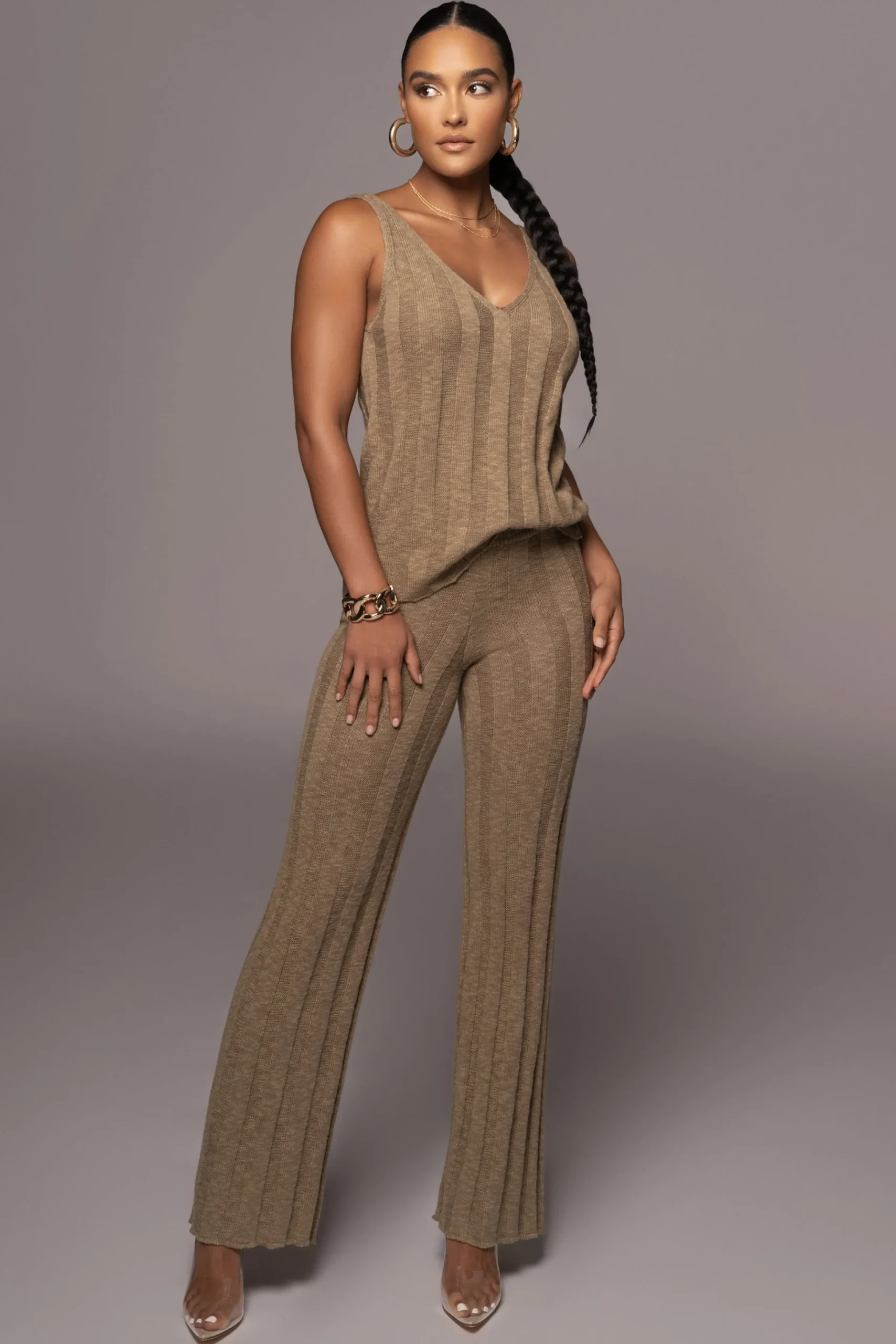 Olive West Bound Sweater Set*JLUXLABEL Sale