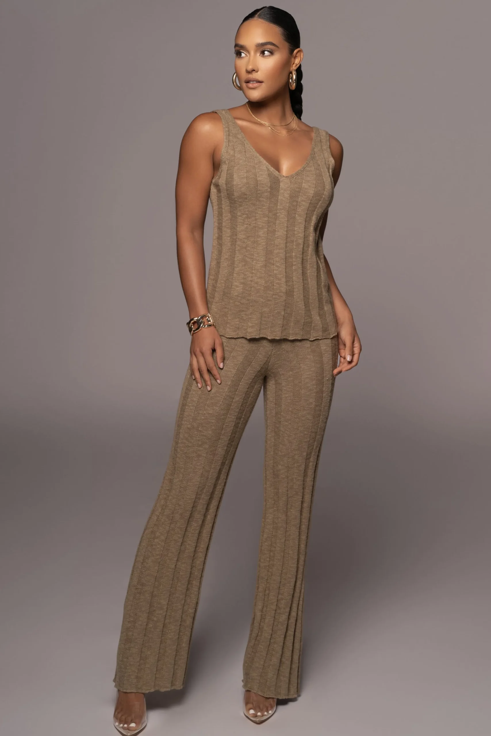 Olive West Bound Sweater Set*JLUXLABEL Sale