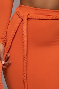 Orange City Love Two-Piece Skirt Set*JLUXLABEL Clearance