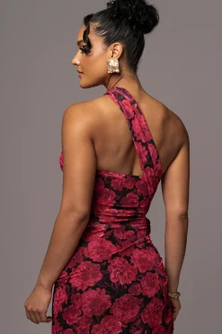 Pink Floral Villa Rosa Maxi Dress*JLUXLABEL Discount