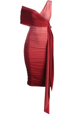 Pink Ombré Edge Of Romance Midi Dress*JLUXLABEL Fashion