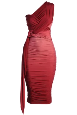 Pink Ombré Edge Of Romance Midi Dress*JLUXLABEL Fashion