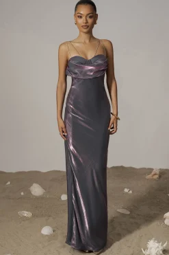 Purple Iridescent Visions Of You Dress*JLUXLABEL Discount