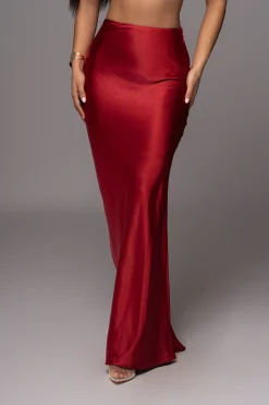 Red Isella 2-Piece Skirt Set*JLUXLABEL Outlet