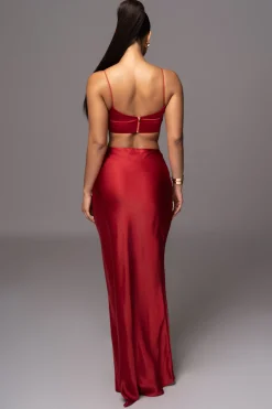 Red Isella 2-Piece Skirt Set*JLUXLABEL Outlet