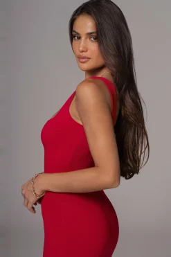 Red/Orange Keidi Reversible Maxi Dress*JLUXLABEL Sale