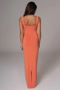 Red/Orange Keidi Reversible Maxi Dress*JLUXLABEL Sale