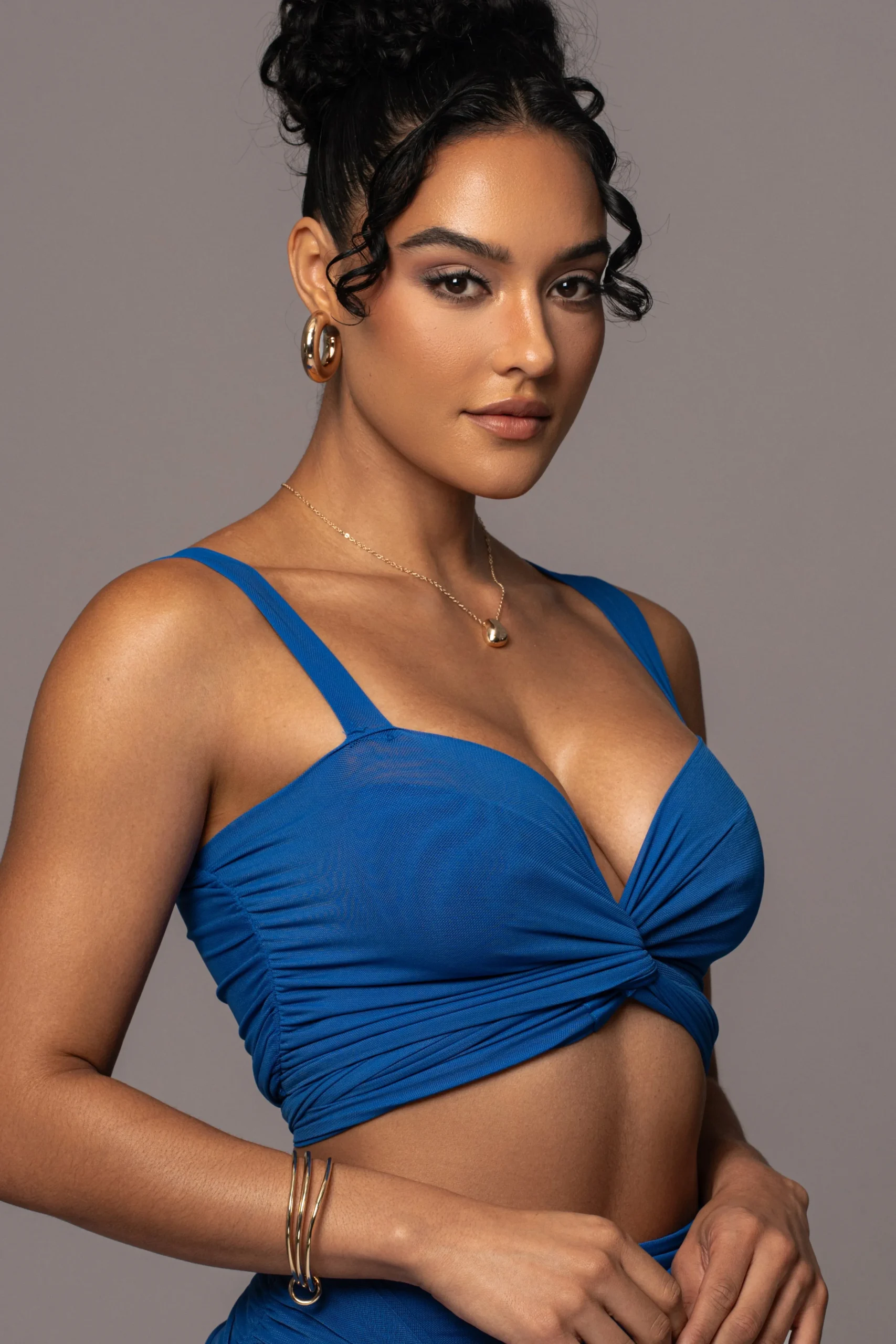 Royal Blue Extend Your Stay Skirt Set*JLUXLABEL Sale