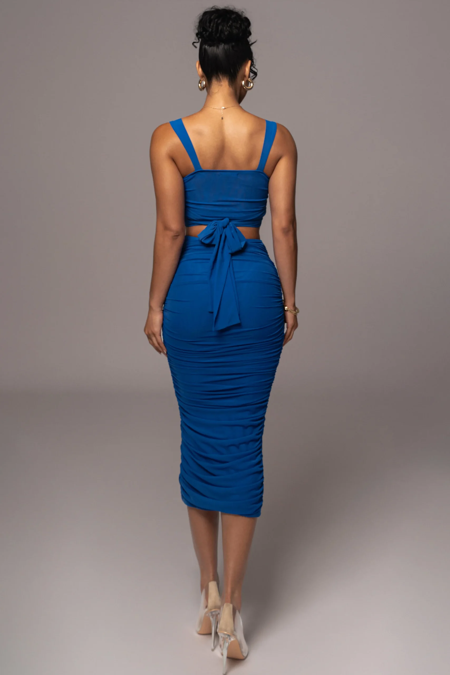 Royal Blue Extend Your Stay Skirt Set*JLUXLABEL Sale