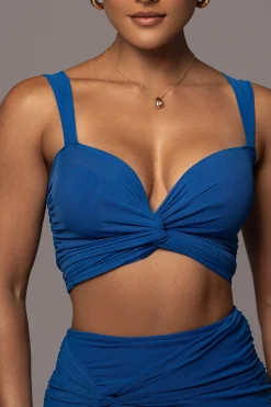 Royal Blue Extend Your Stay Skirt Set*JLUXLABEL Sale