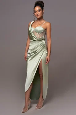 Sage Anastacia Drape Maxi Dress*JLUXLABEL Best