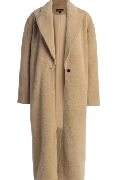 Sand Chelsie Longline Coat*JLUXLABEL Discount
