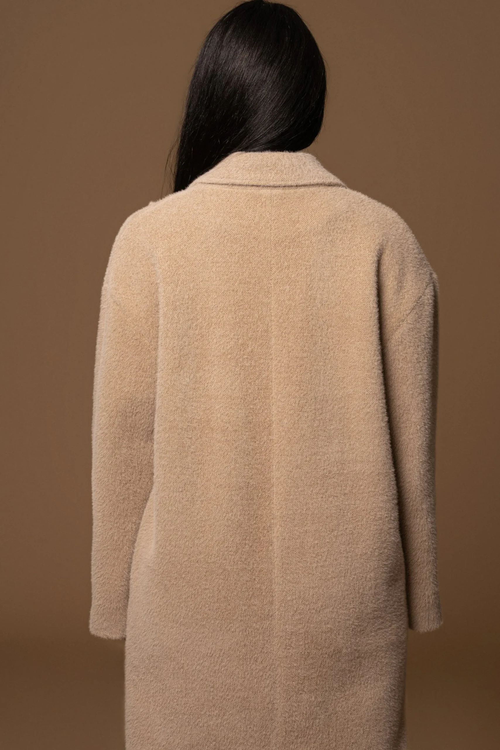 Sand Chelsie Longline Coat*JLUXLABEL Discount