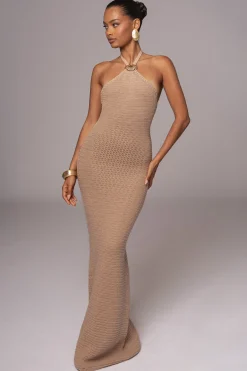 Sand Overseas Halter Maxi Dress*JLUXLABEL Best