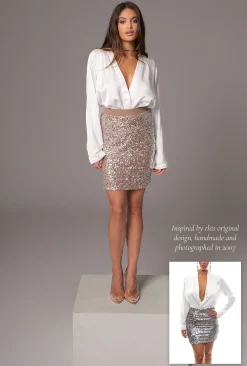 Sequin Milestone Skirt*JLUXLABEL Discount