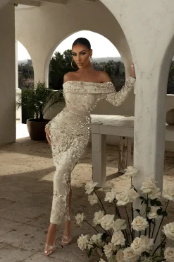 Stone Impressions Sequin Skirt*JLUXLABEL Fashion