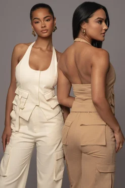 Tan Aeris Pant Set*JLUXLABEL Hot