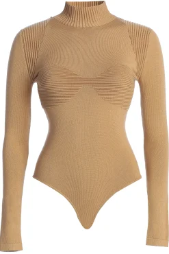 Tan Love Signs Bodysuit*JLUXLABEL Best
