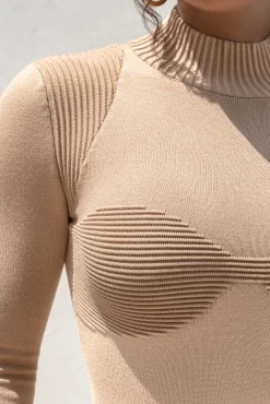 Tan Love Signs Bodysuit*JLUXLABEL Best