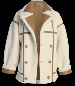 Tan Never Settle Reversible Teddy Jacket*JLUXLABEL Online