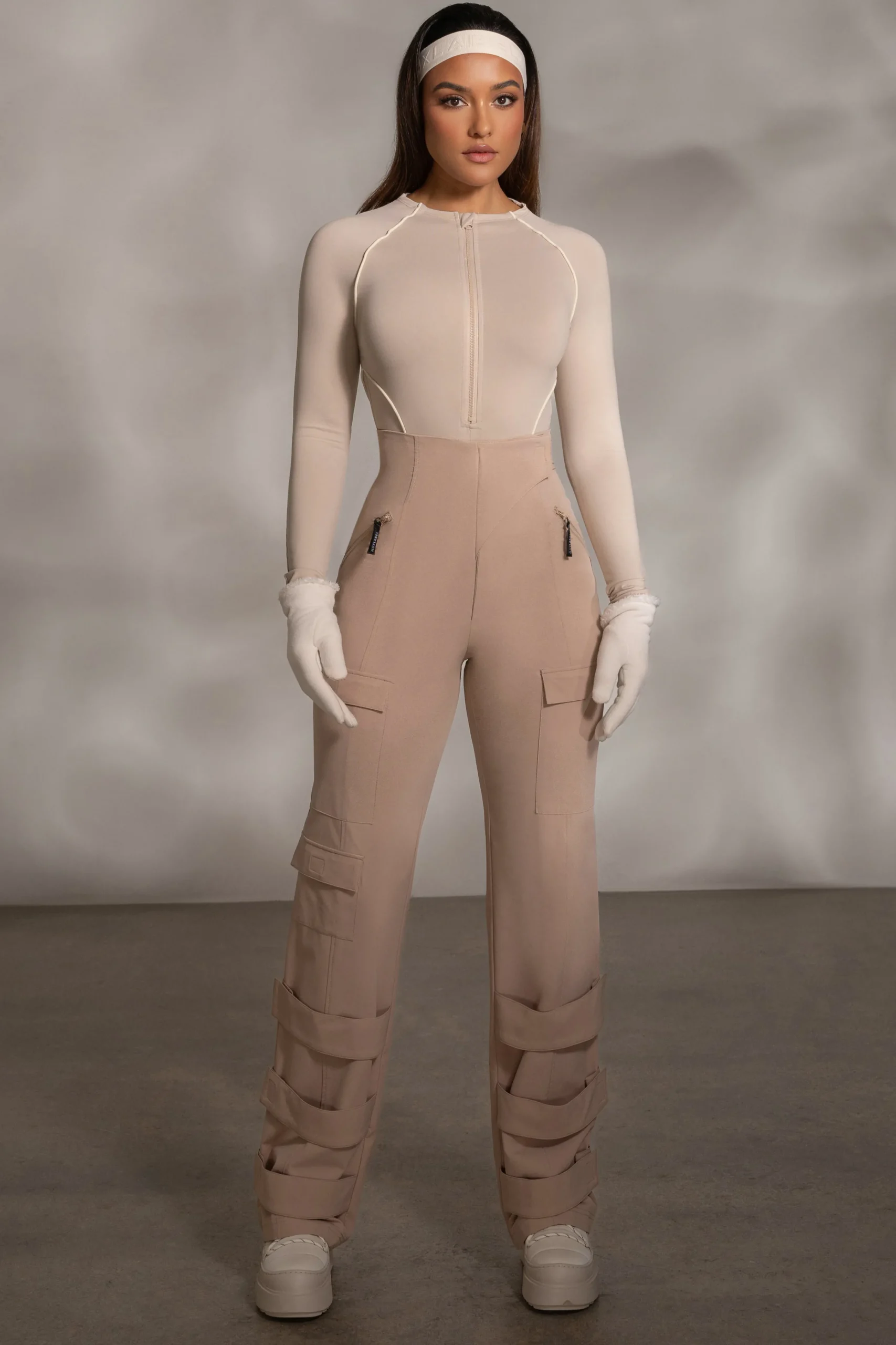 Tan Nyah Nylon Utility Pants*JLUXLABEL Best