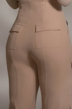 Tan Nyah Nylon Utility Pants*JLUXLABEL Best