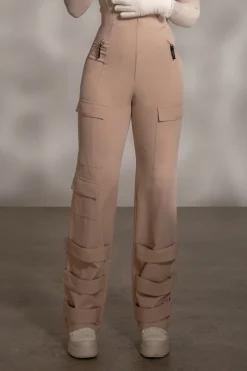 Tan Nyah Nylon Utility Pants*JLUXLABEL Best