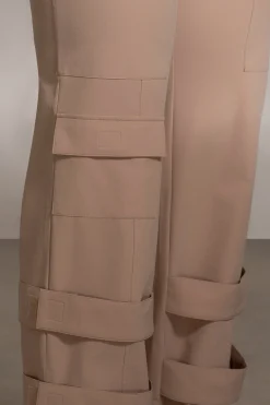Tan Nyah Nylon Utility Pants*JLUXLABEL Best