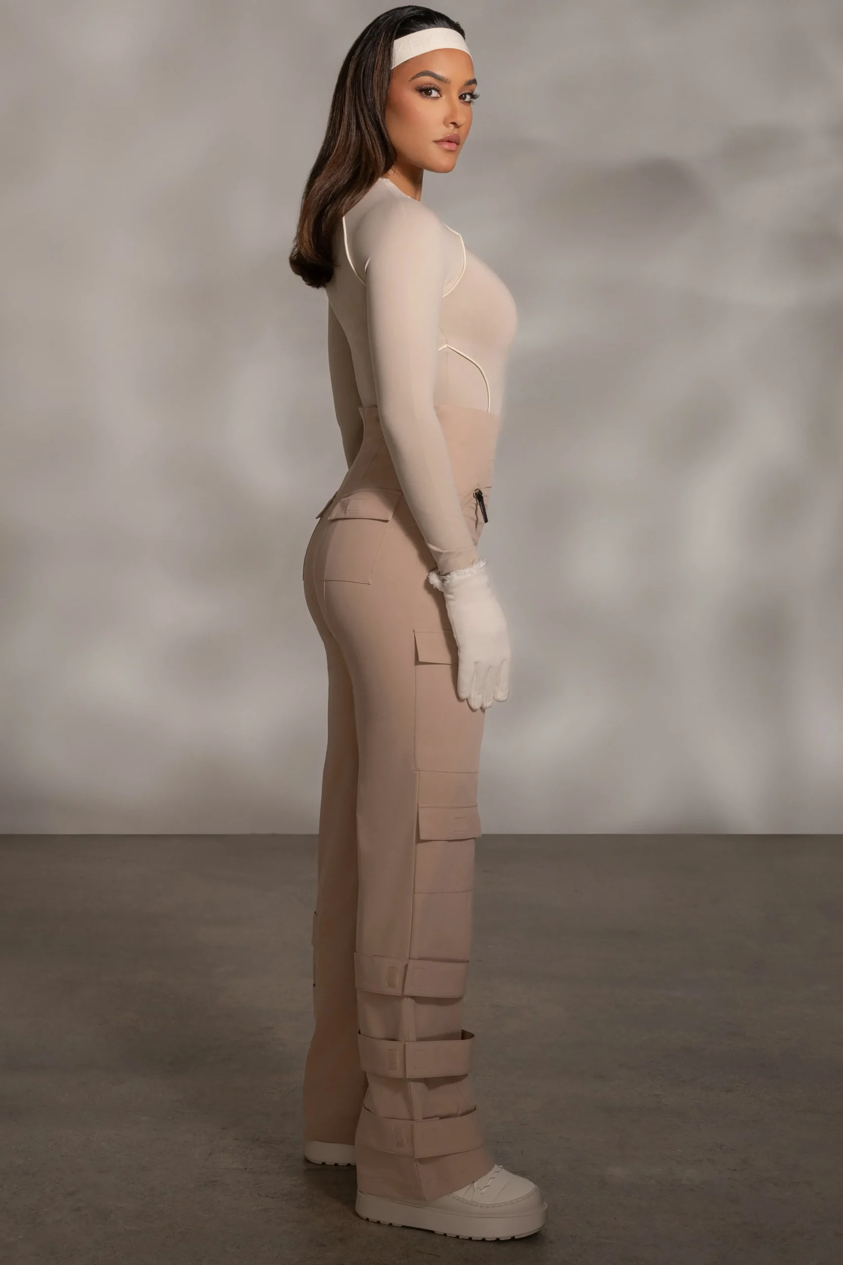 Tan Nyah Nylon Utility Pants*JLUXLABEL Best