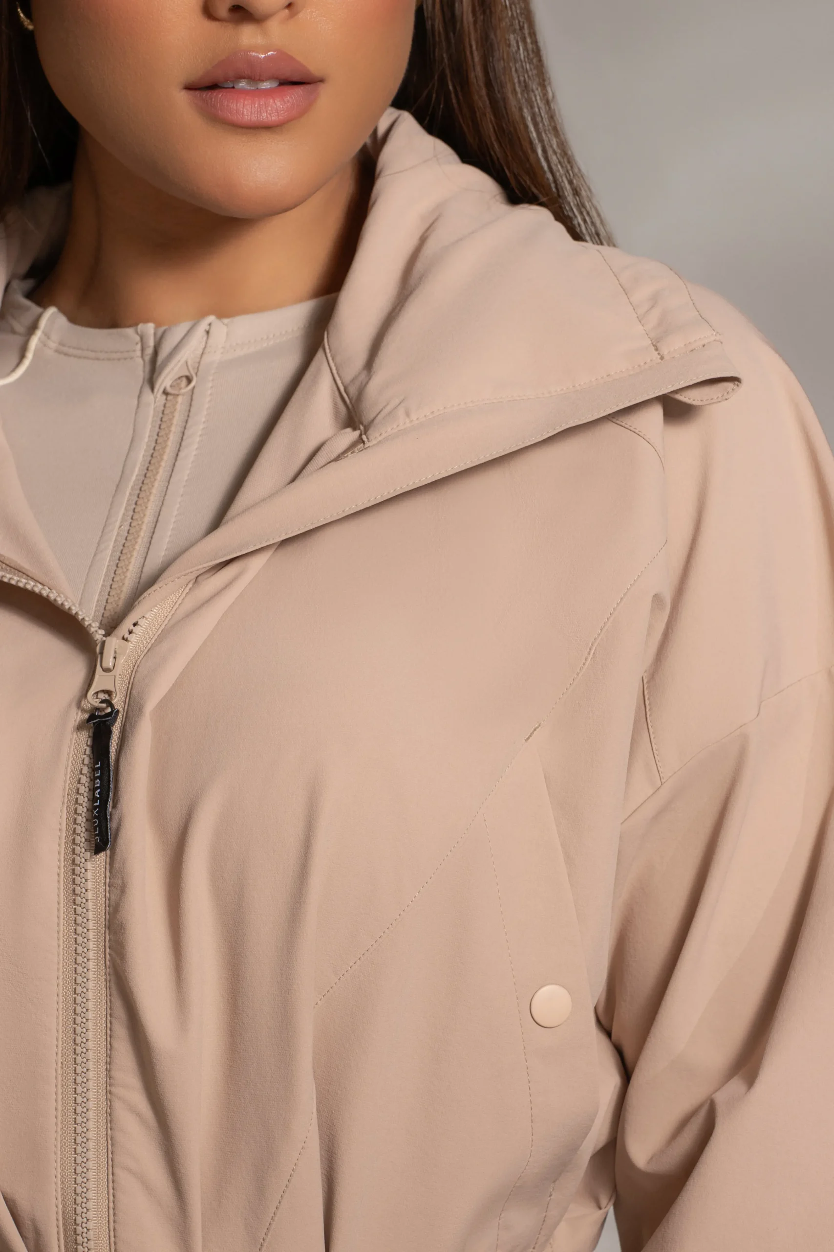 Tan Willow Belted Jacket*JLUXLABEL Fashion