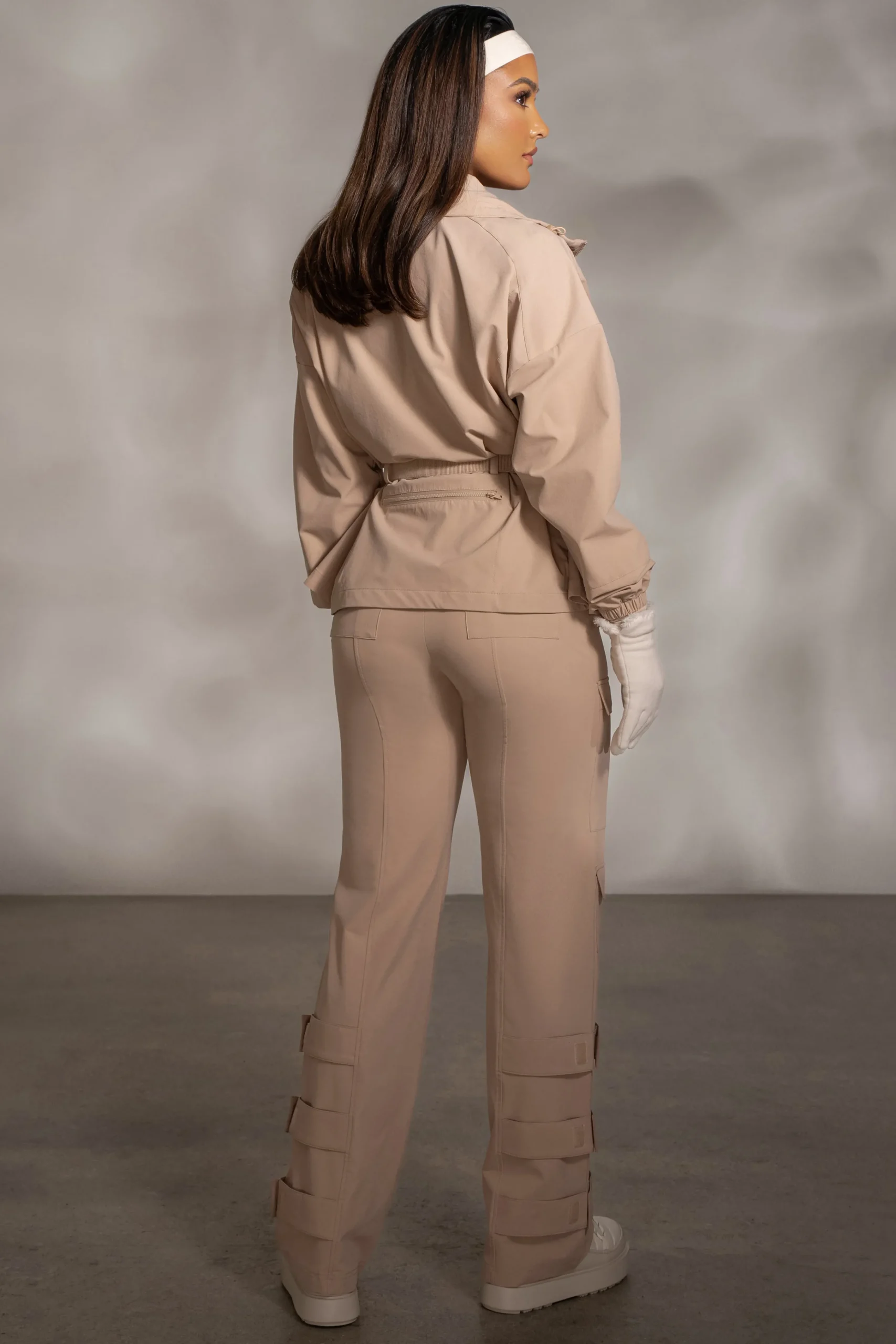 Tan Willow Belted Jacket*JLUXLABEL Fashion