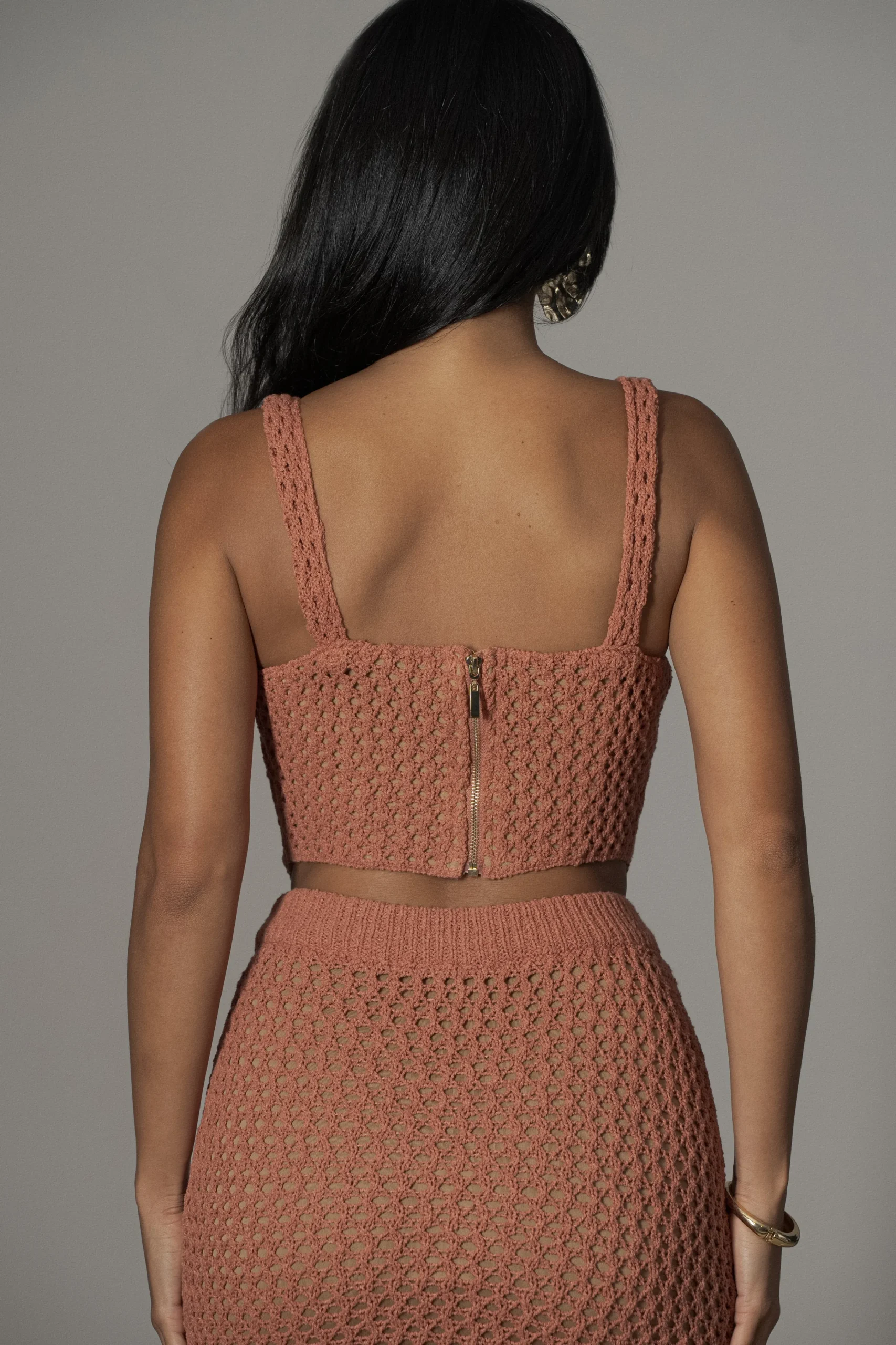 Terra Cotta Sea Depths Maxi Skirt*JLUXLABEL Online