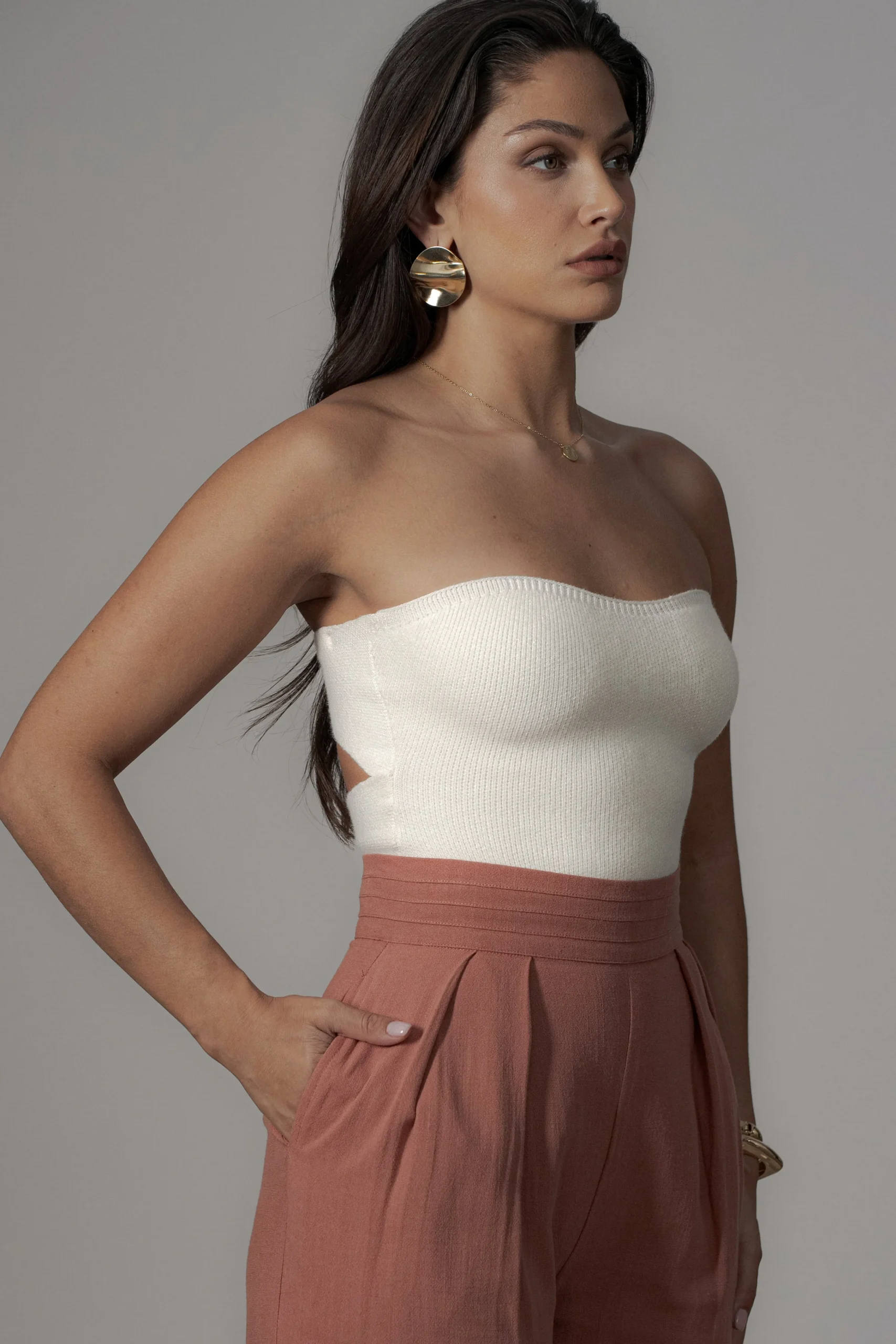 Terra Cotta Villa Views Linen Trousers*JLUXLABEL Best