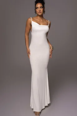 White Adventure Awaits Linen Maxi Dress*JLUXLABEL New