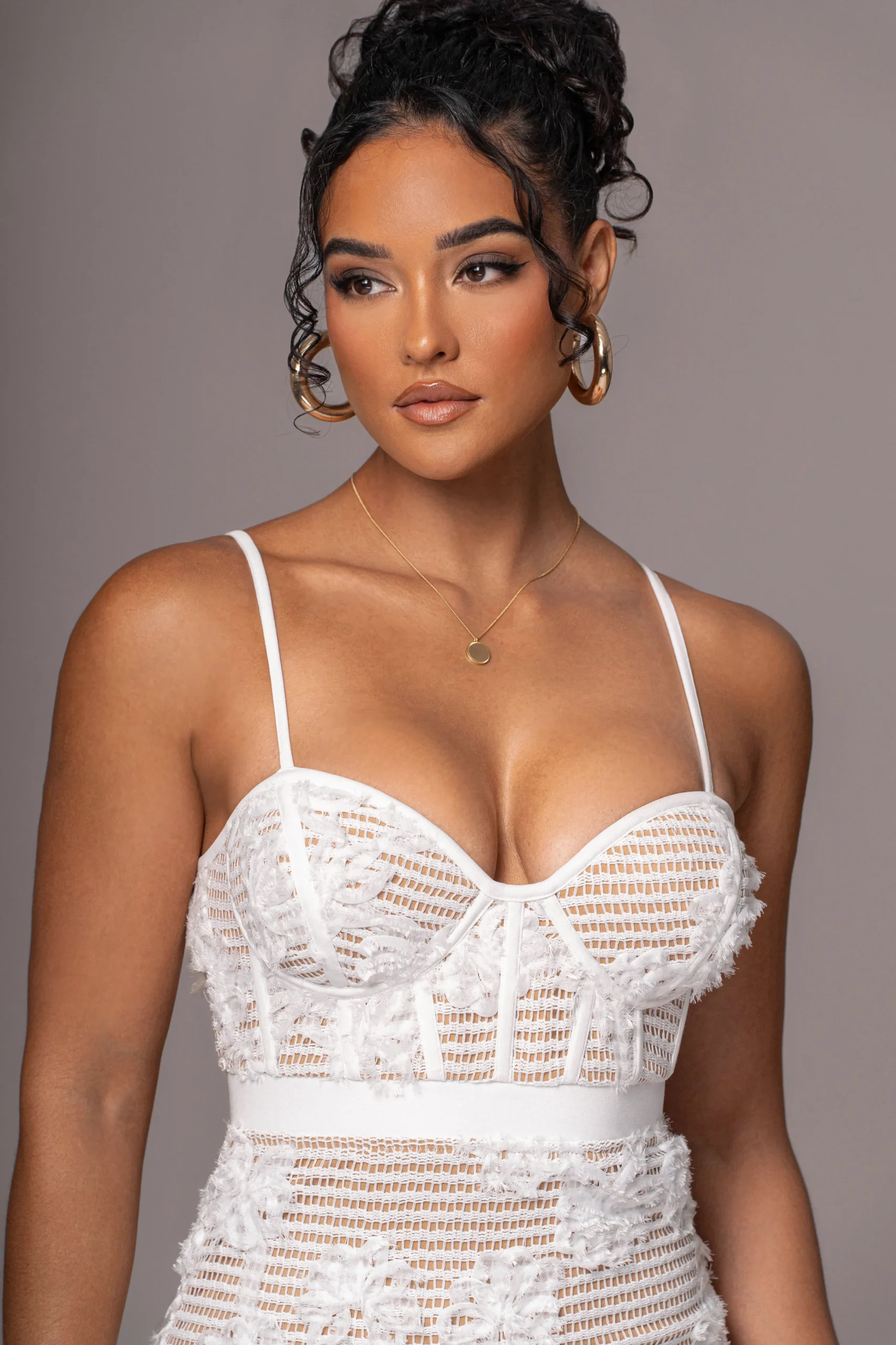 White Angelic Lace Midi Dress*JLUXLABEL Discount