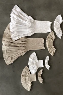 White Emily Ruffled Skirt Set*JLUXLABEL Fashion