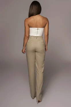 White Fenix Reversible Linen Corset*JLUXLABEL New