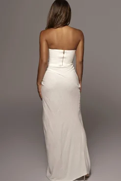 White Fenix Reversible Linen Corset*JLUXLABEL New