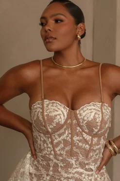 White Marilyn Lace Mini Dress*JLUXLABEL Hot