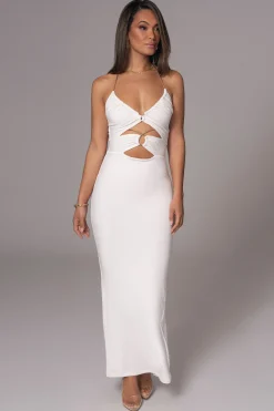 White Secret Bloom Maxi Dress*JLUXLABEL Hot