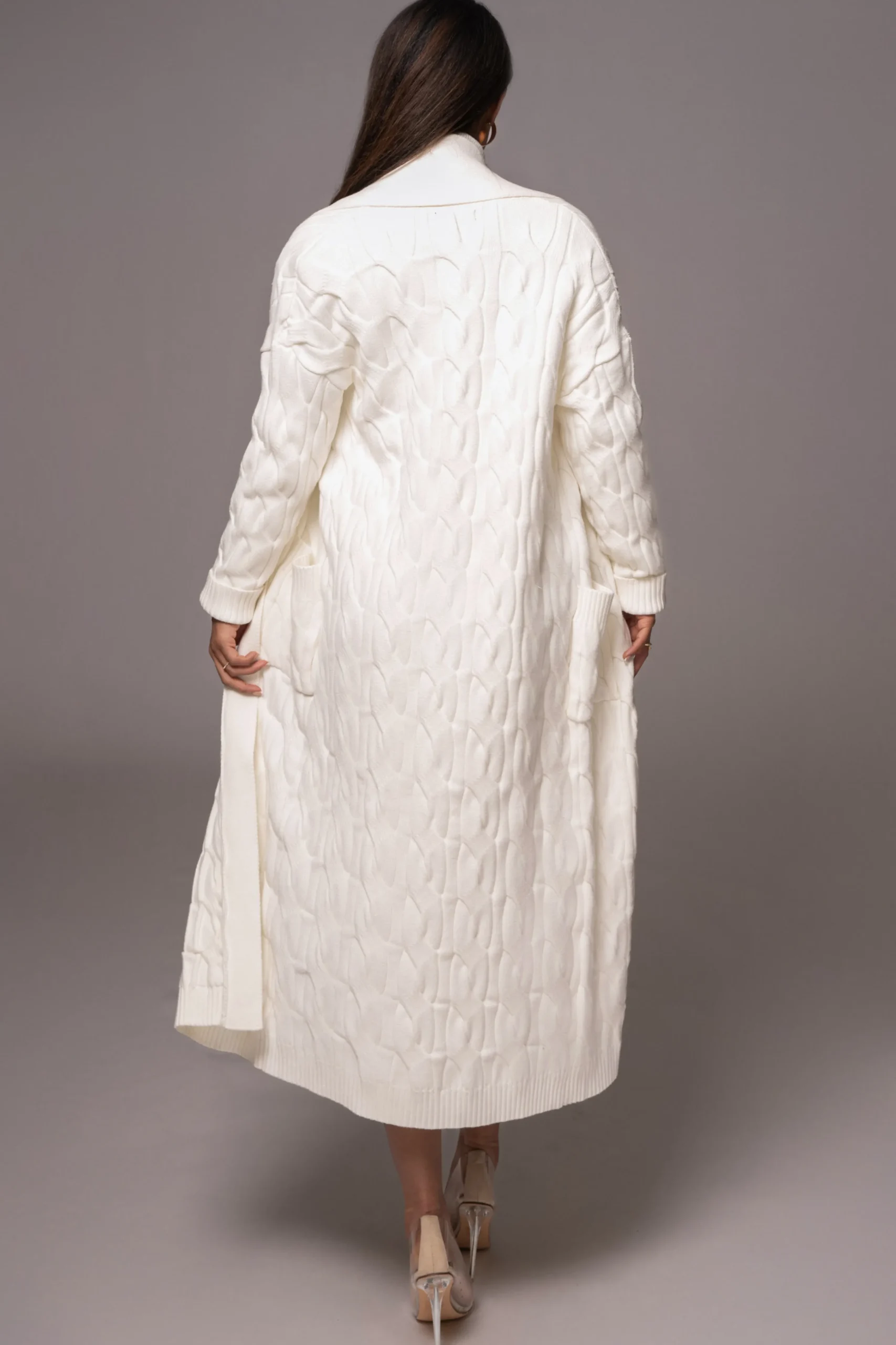 White Stepping Out Sweater Cardigan*JLUXLABEL Best