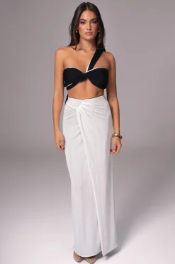 White/Black Venus Reversible Skirt Set*JLUXLABEL Sale