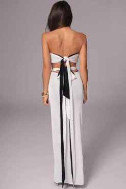 White/Black Venus Reversible Skirt Set*JLUXLABEL Sale