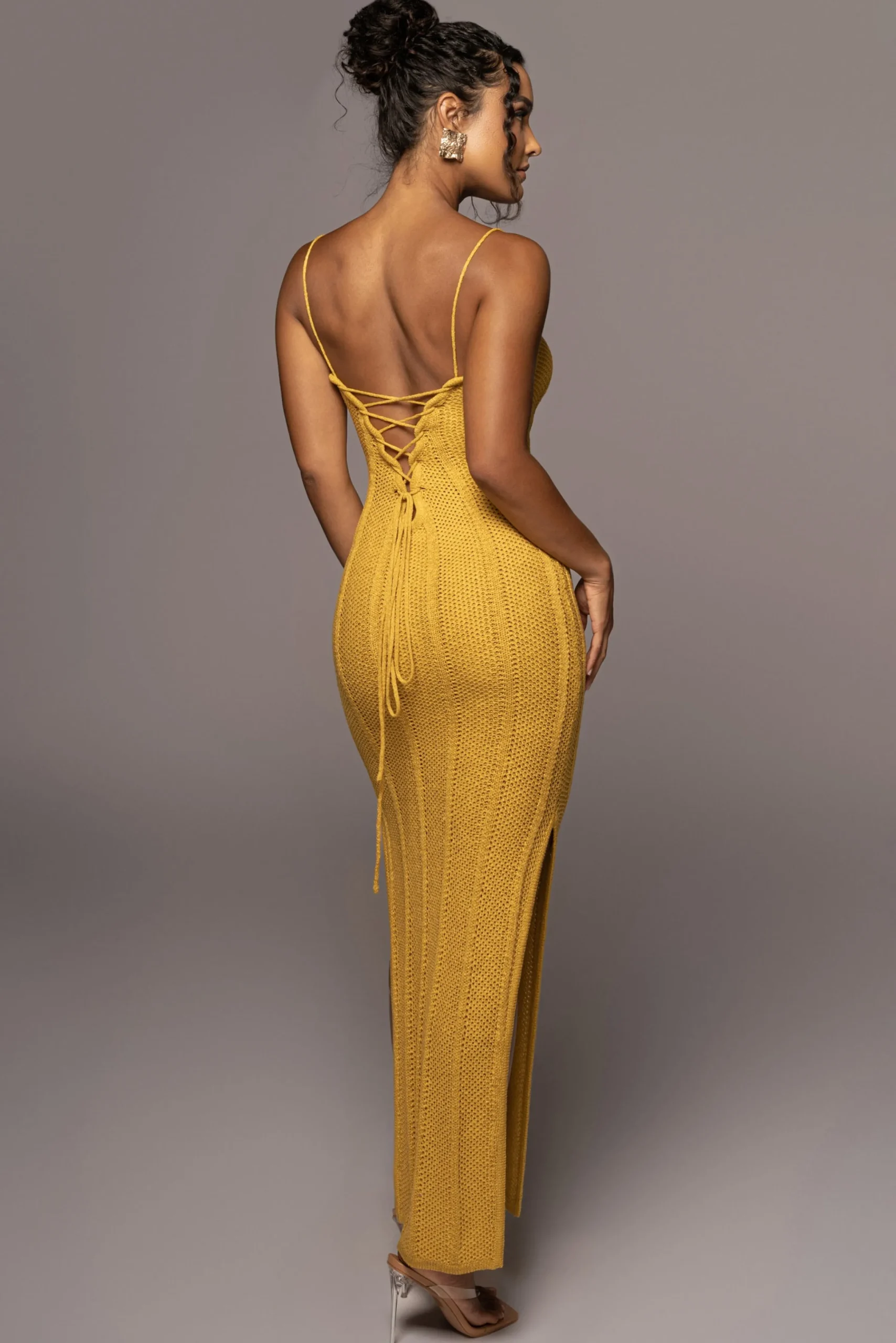 Yellow Cabana Views Crochet Dress*JLUXLABEL Sale