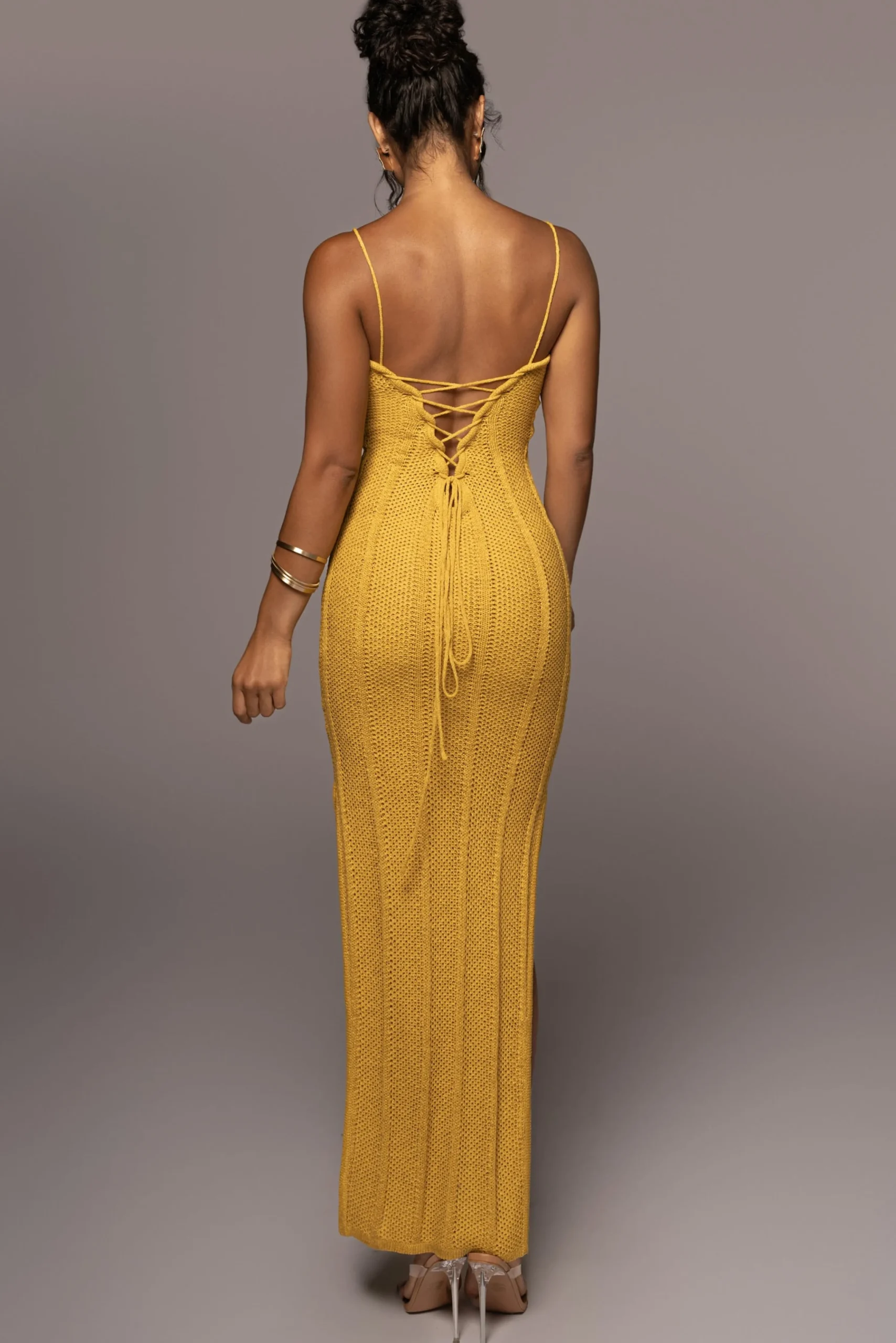 Yellow Cabana Views Crochet Dress*JLUXLABEL Sale